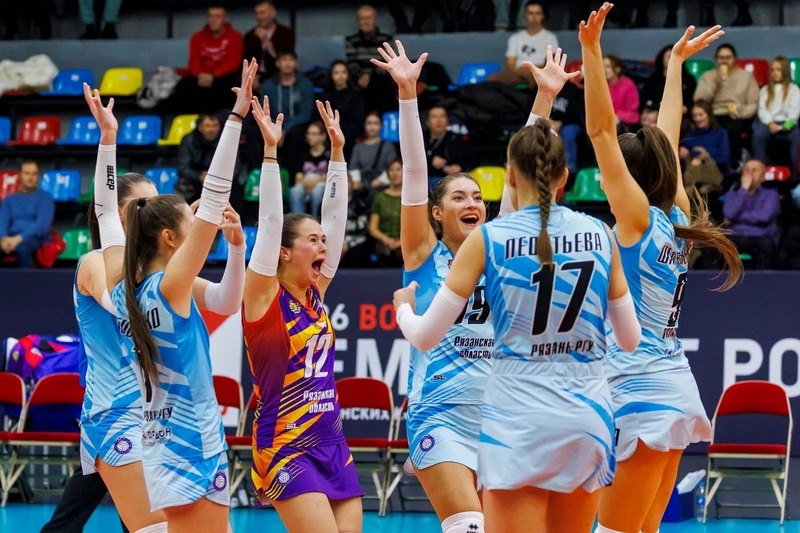 ВК «Рязань-РГУ» взял реванш у «Тюмени»